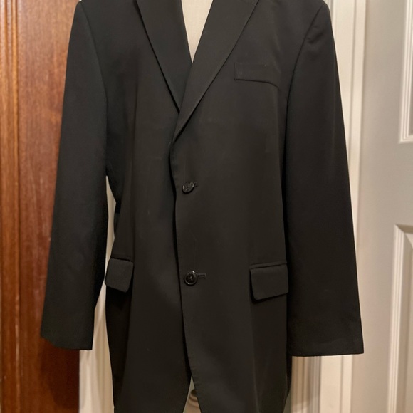 Black Haggar blazer 44L - Picture 1 of 3